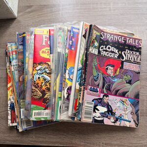 HUGE  36 Marvel Comics Estate Lot - Vintage 80s/90s Collection - Strange Tales